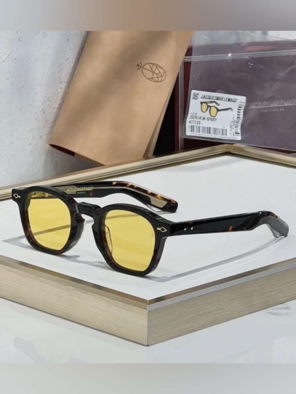 Jacques Marie Mage ZEPHIRIN-EPOXY Sunglasses 47-25-146 - NEW